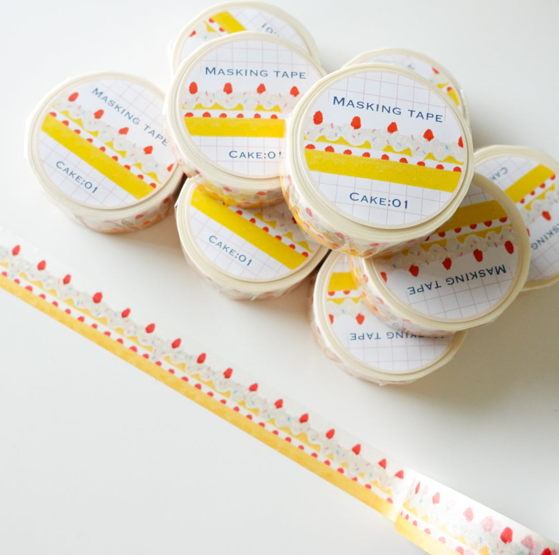 再販]Masking tape - Cake – Asannu shop