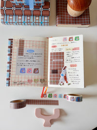 [Resale] Design Paper - Beige grid
