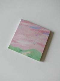 Notepad - sky & hill