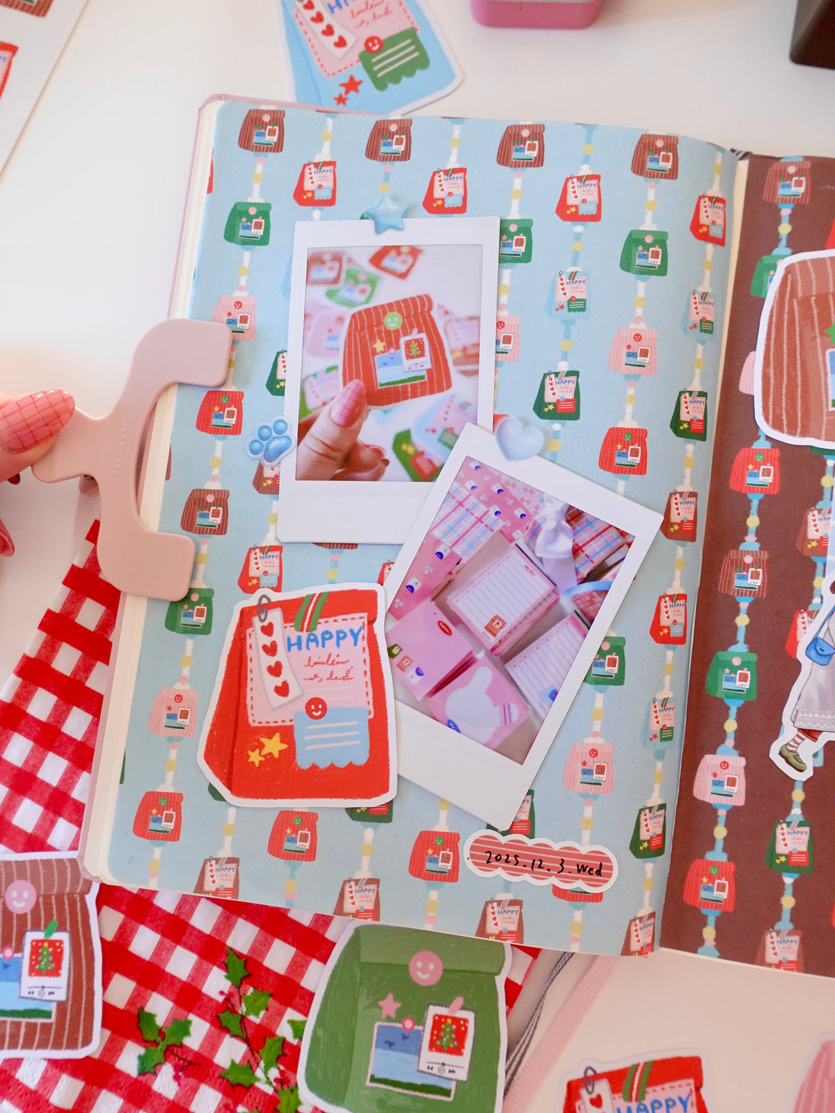 Design Paper - Christmas blue