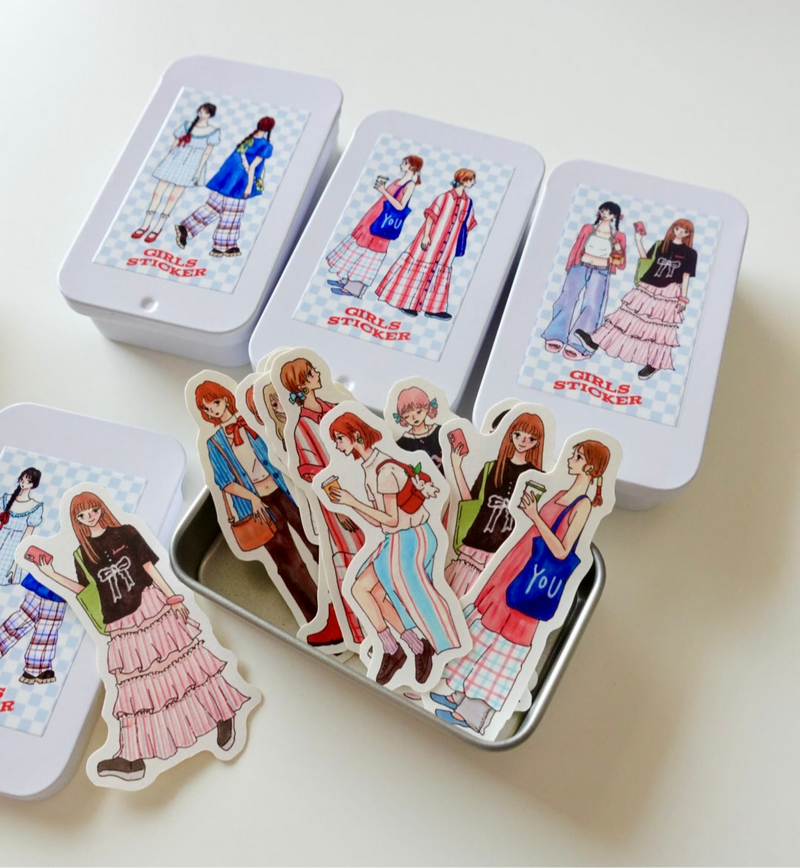 Girls Sticker set 01