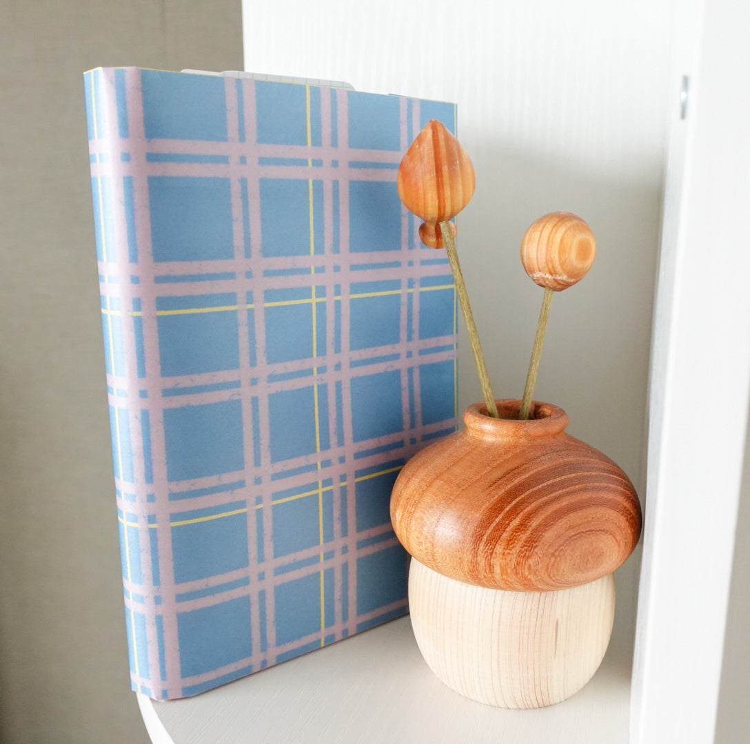 Design Paper - blue check pattern – Asannu shop