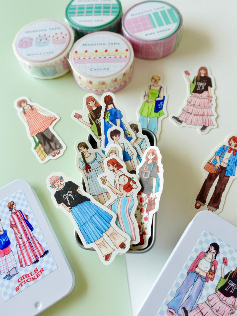 Girls Sticker set 01