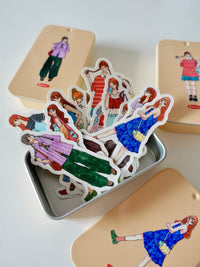 Girls Sticker set 04