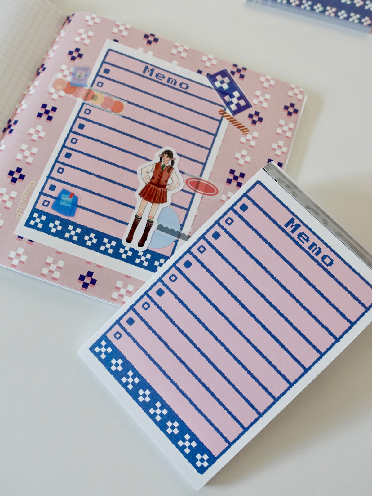 Notepad - Dusty pink Minsa