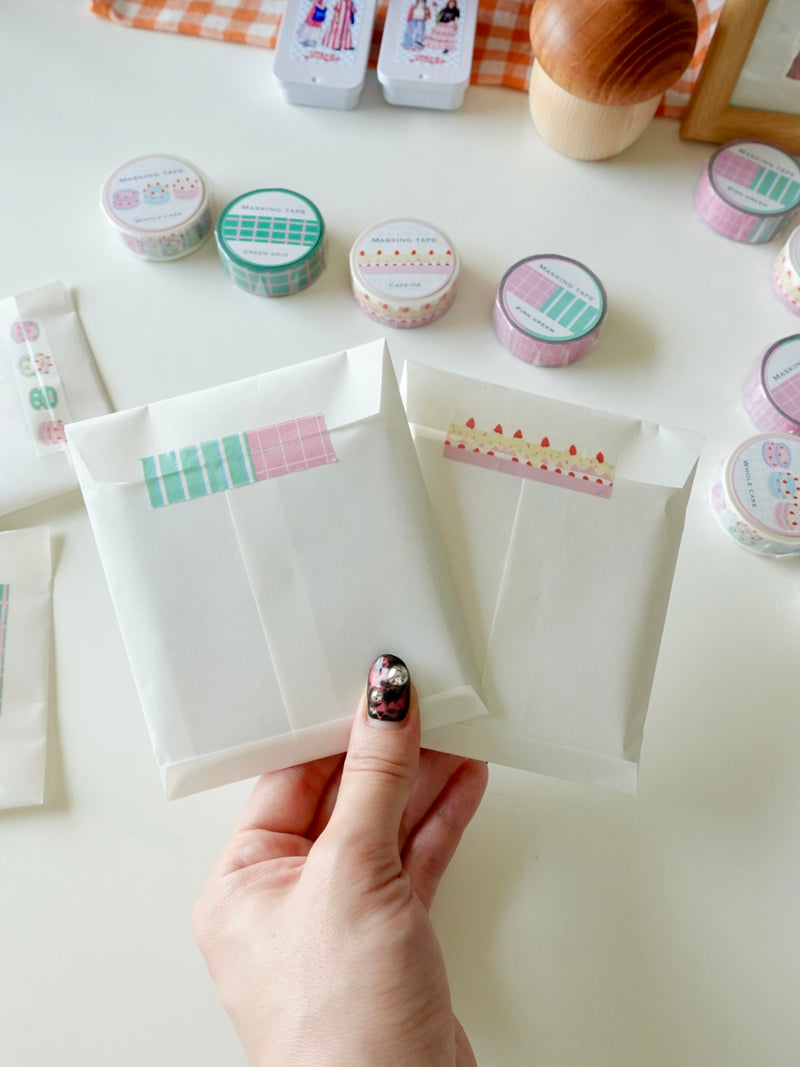 Masking tape - Pink green