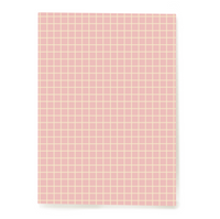 Masking sheet - pink grid