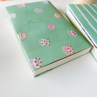Design Paper - green cake pattern