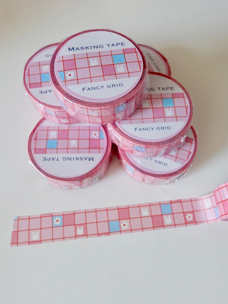Masking tape - Fancy grid