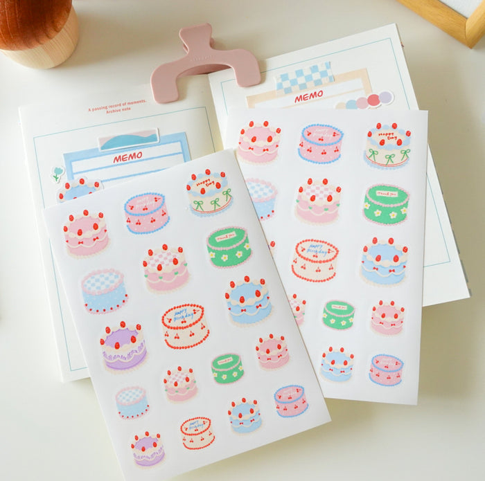 Sticker - cake