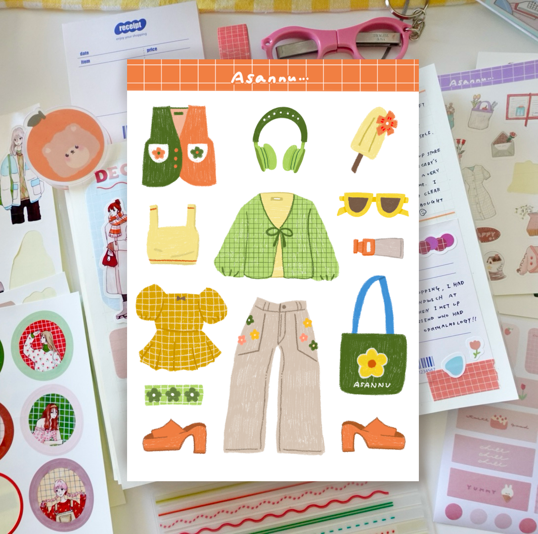 Summer Coordination Stickers