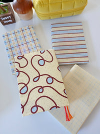 Design Paper - Butter yellow stripes