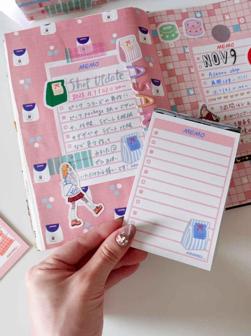 Notepad - white package