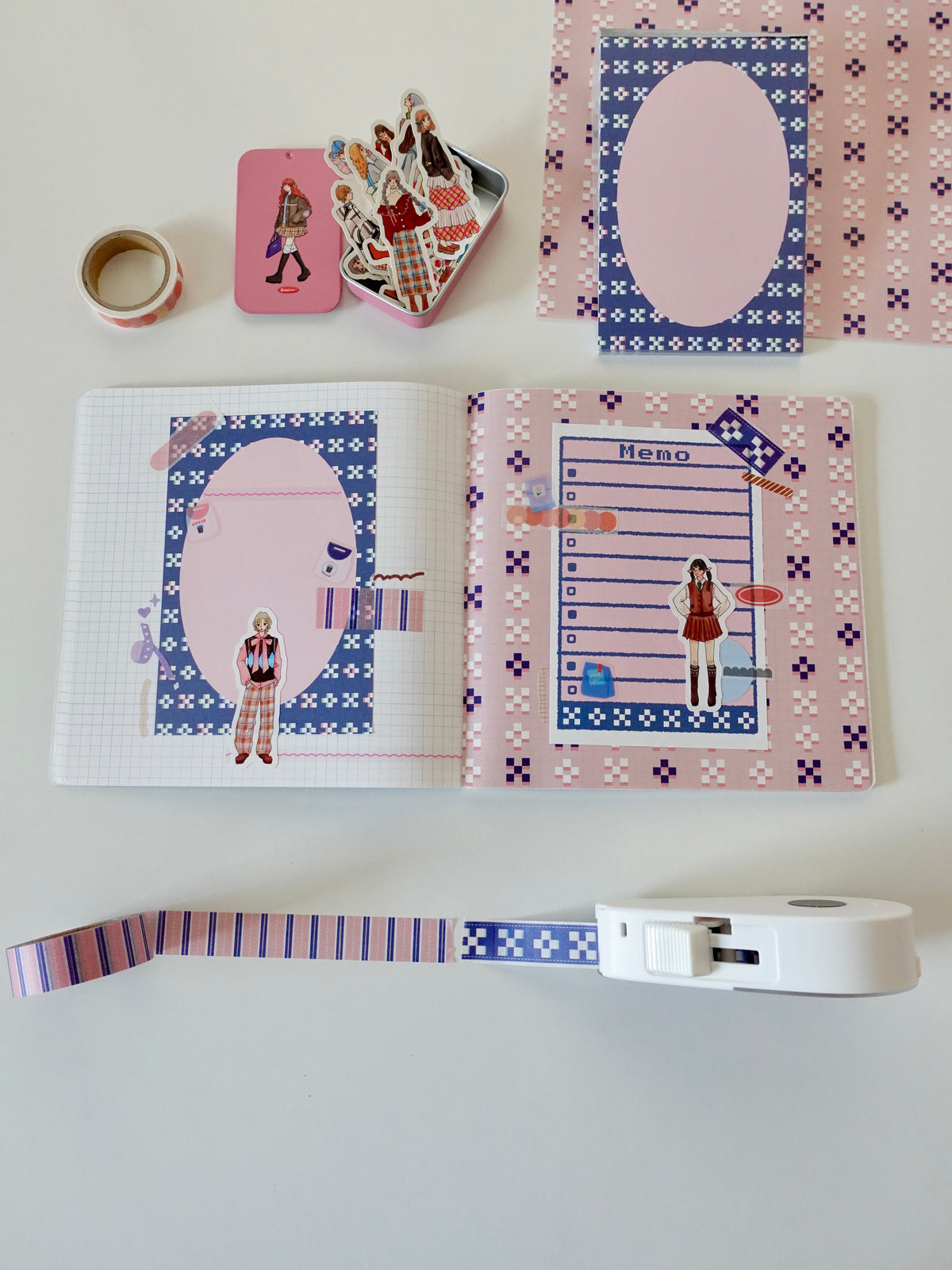 Masking tape - Minsa blue