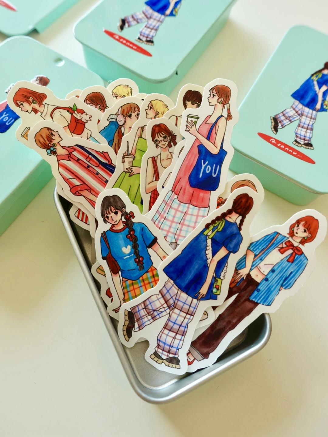 Girls Sticker set 01