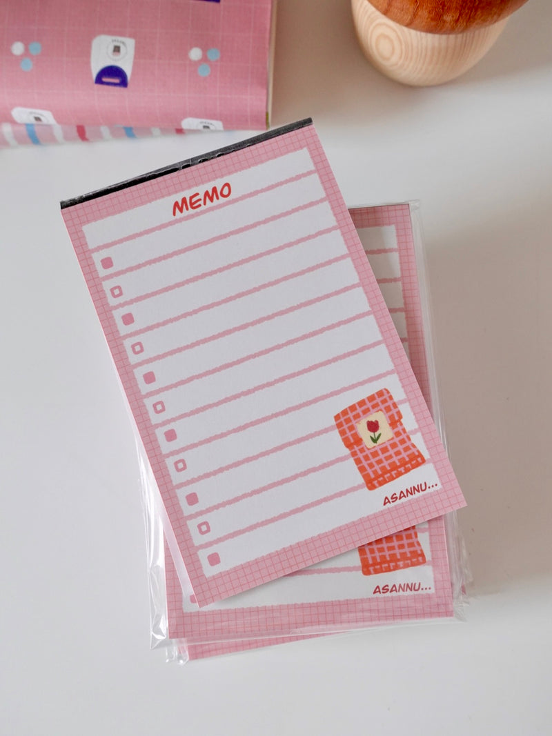 Notepad - pink package – Asannu shop