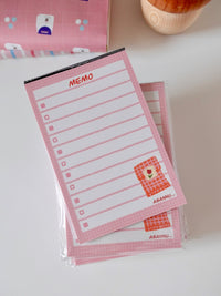 Notepad - pink package
