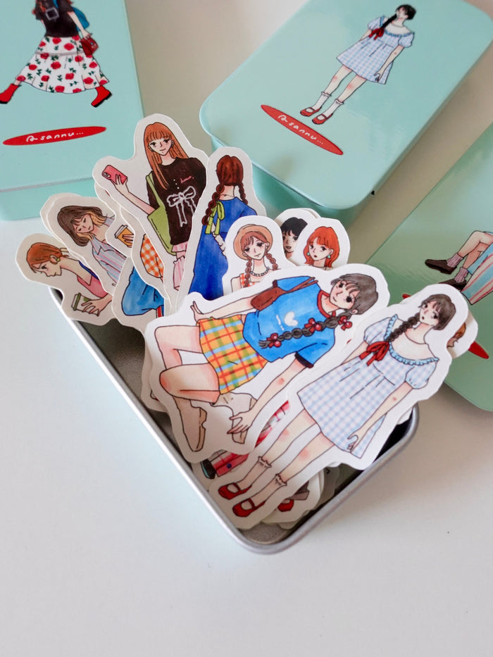 Girls Sticker set 01