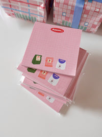 Notepad - mini pink package
