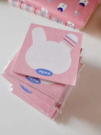 Notepad - pink rabbit