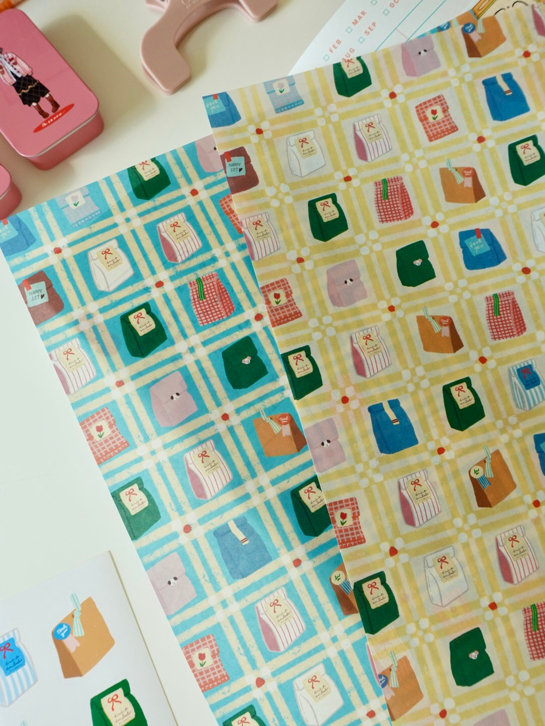 Design Paper - beige package