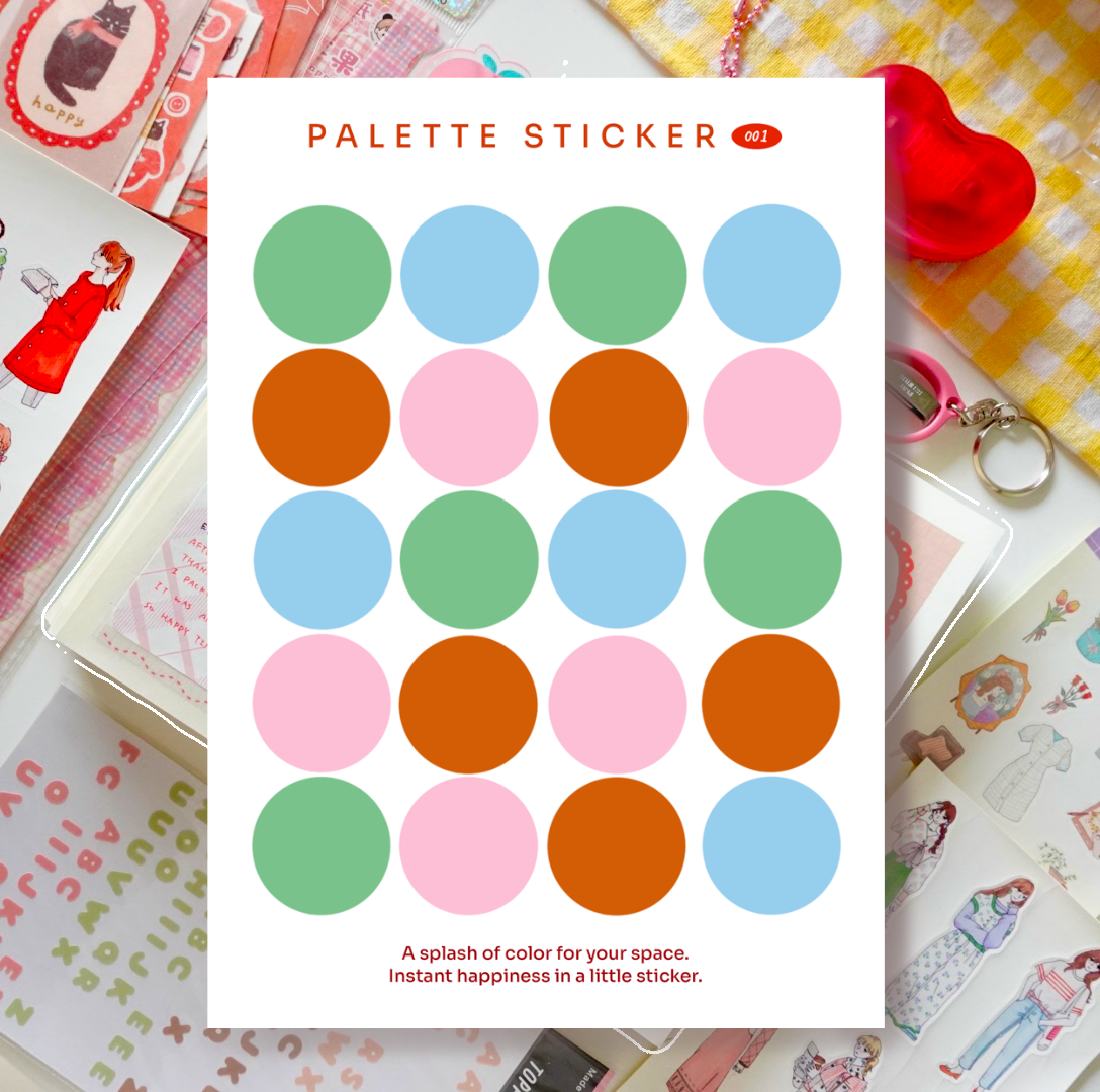 Sticker - palette01