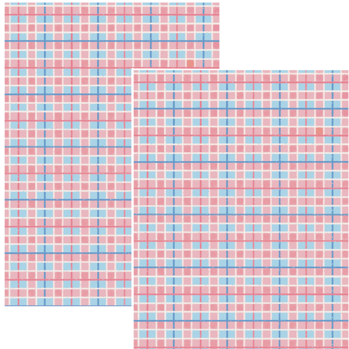 Design Paper - Spring check pattern