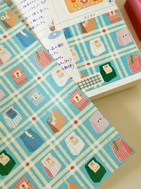 Design Paper - blue package