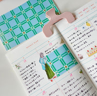 Masking sheet - green&amp;blue minsa pattern