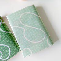 Design Paper - kuru-kuru light green