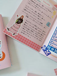 Masking tape - Pink grid