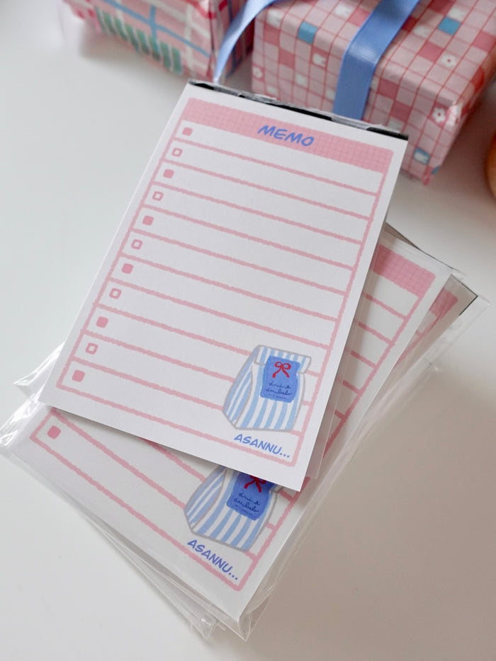 Notepad - white package