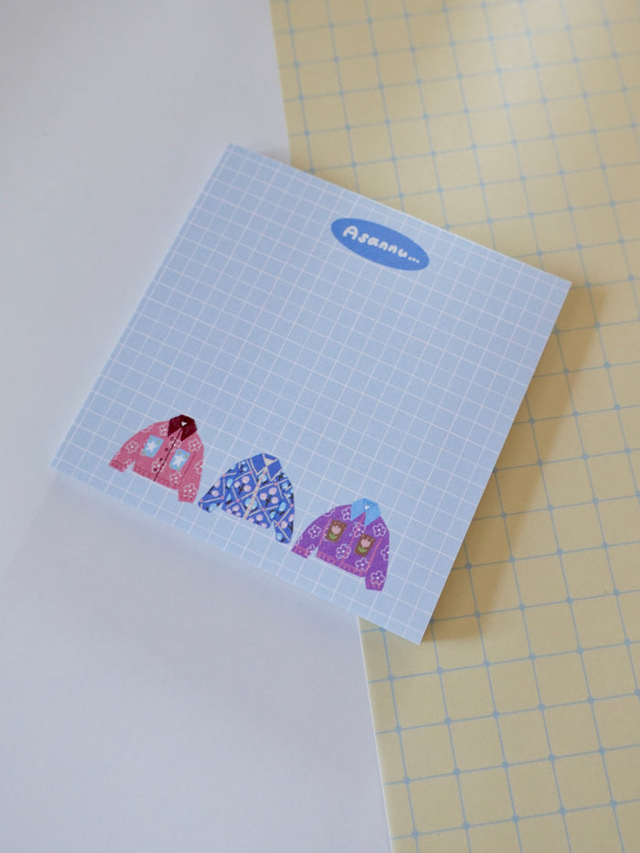 Notepad - clothes