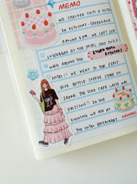Notepad - white cake