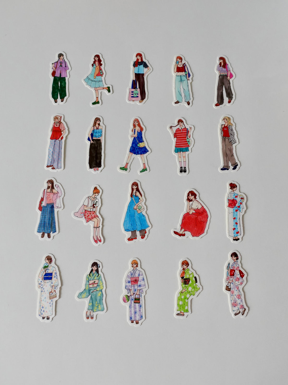 Girls Sticker set 04