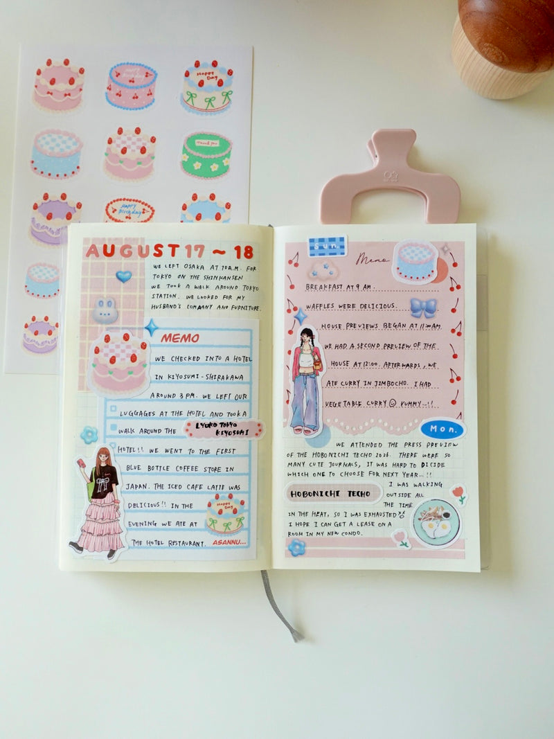 Sticker - cake