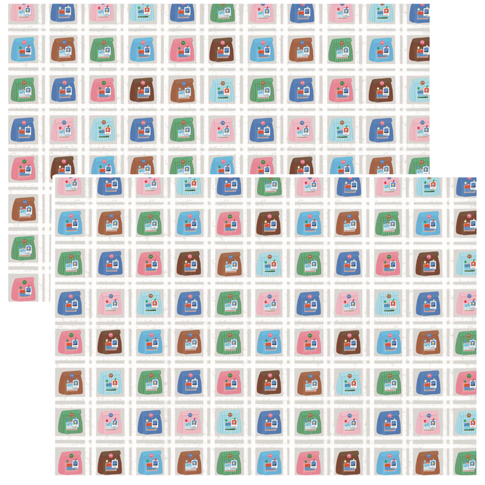 Design Paper - Gray package