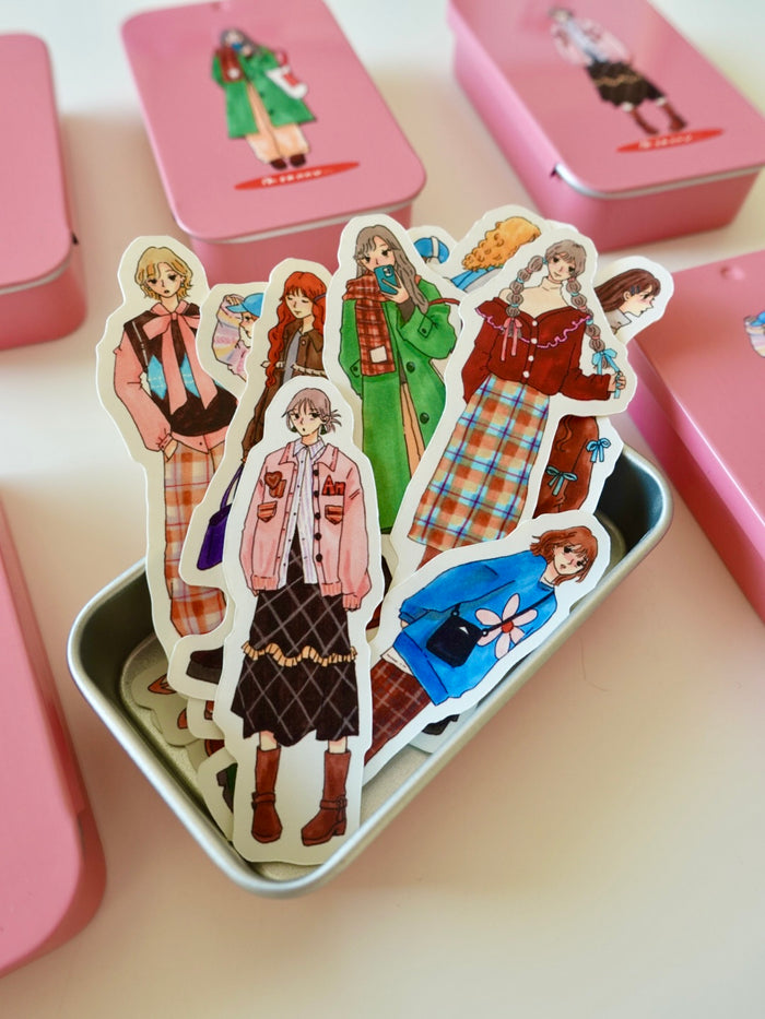 Girls Sticker set 02