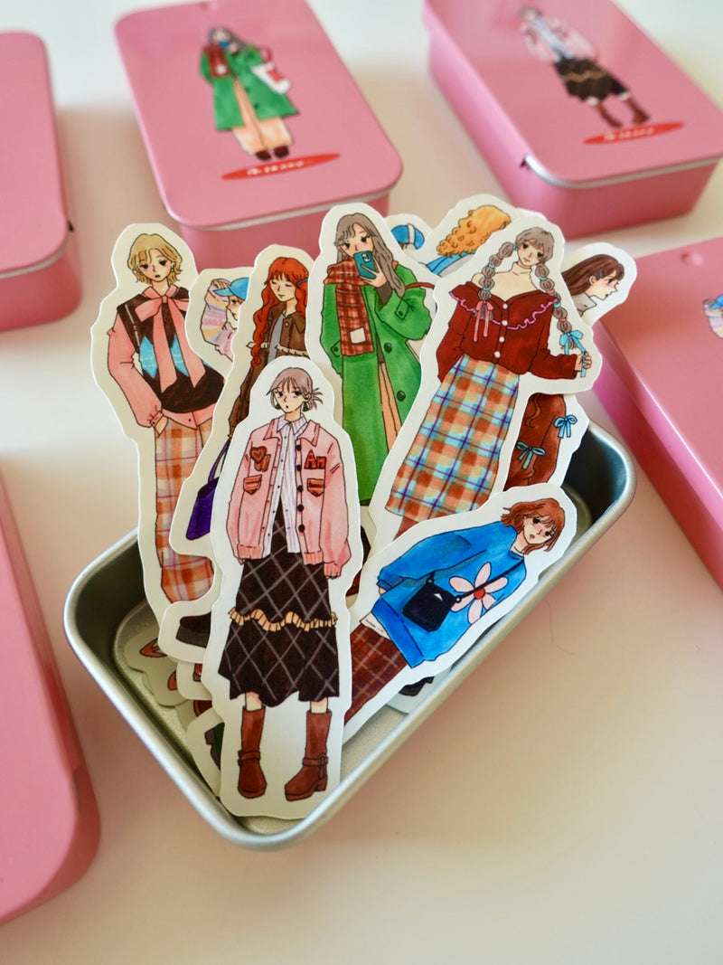 Girls Sticker set 02