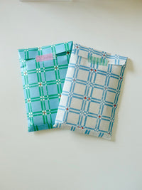 Design Paper - green&blue minsa pattern