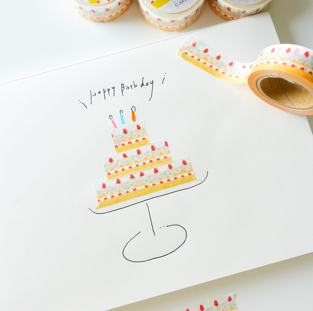 再販]Masking tape - Cake – Asannu shop