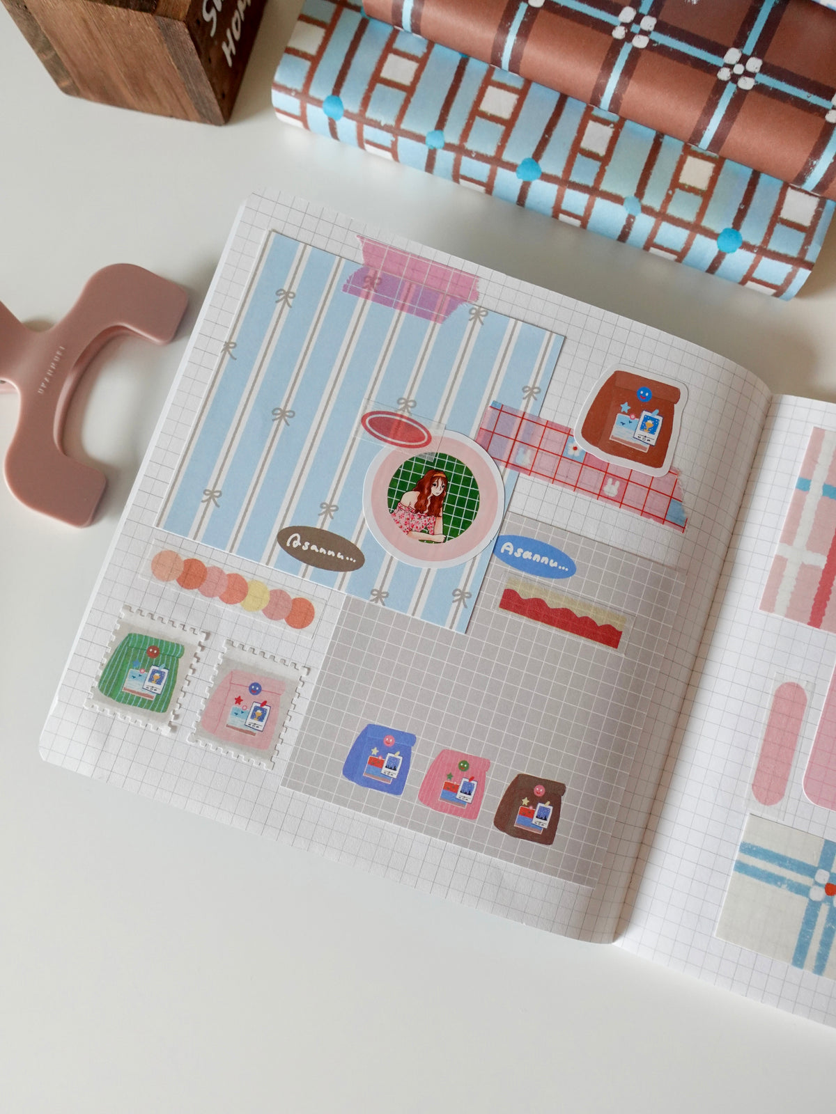 Notepad - mini gray package