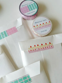 Masking tape - Pink green