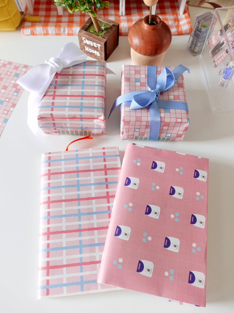 Design Paper - pink rectangle pattern