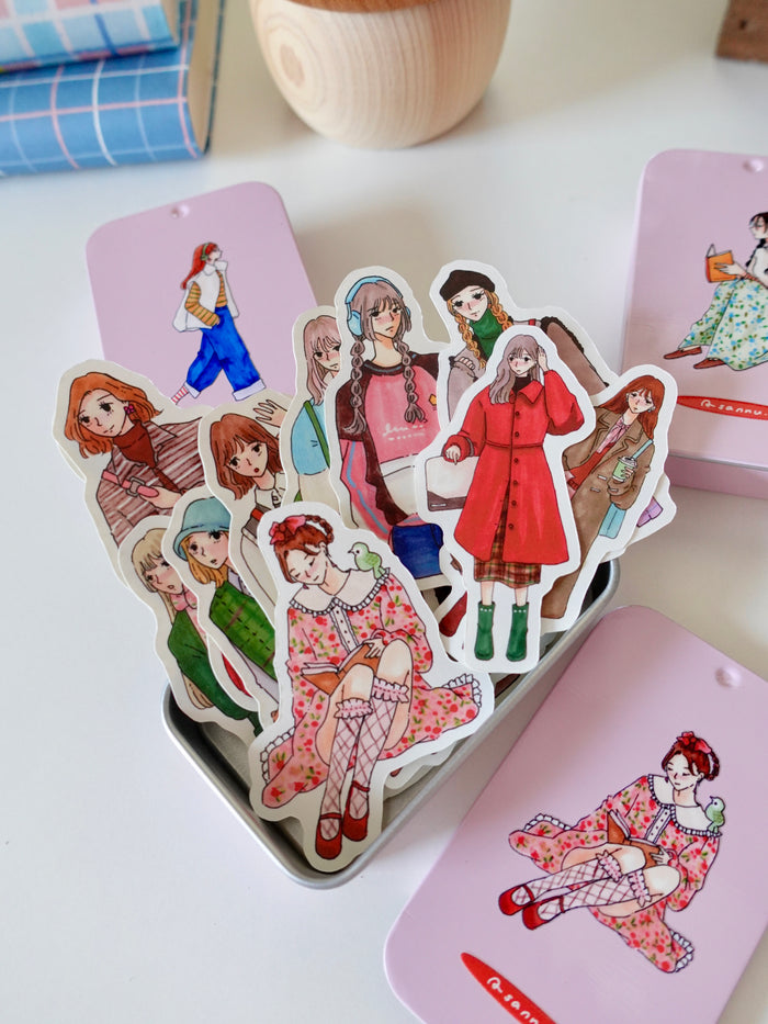 Girls Sticker set 03