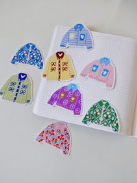 Clothes mini card set B