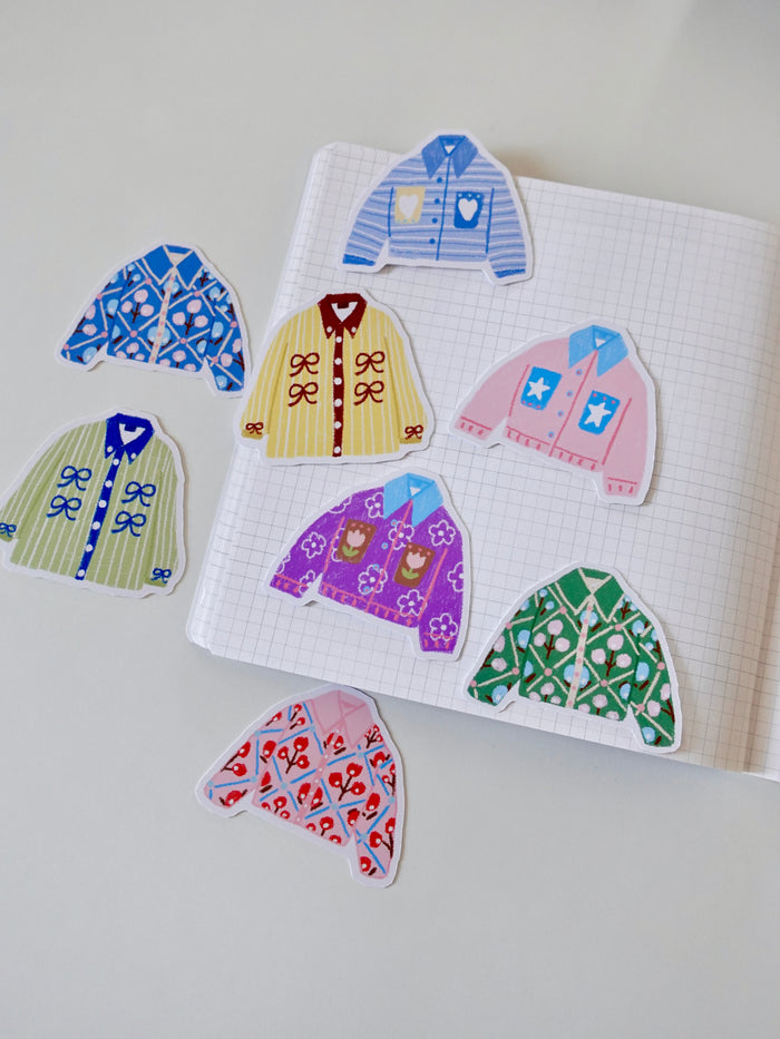 Clothes mini card set B