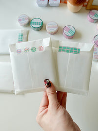 Masking tape - Green grid