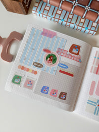 Masking tape - Pop deco coral pink