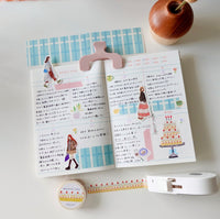 Design Paper - blue rectangle pattern